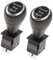 SDENSHI 2X Kinder Elektroauto Putter Schalter, Joystick Für RC Auto, Englischunterricht