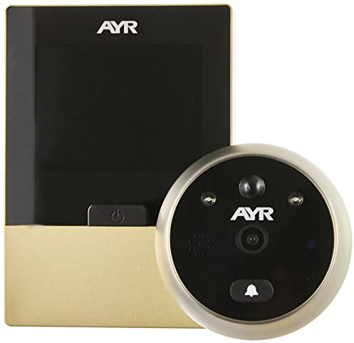 Mirilla Digital WiFi 760. Acabado níquel Mate.