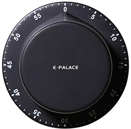 BESPORTBLE Eieruhr Küchentimer Schwarz Figur Mechanischer Timer Küchenwecker Timer Time Erinnerung zum Küche Kochen Backen Sport Studieren Edelstahl Kühlschrankdeko Hausdeko Kinder Geschenk