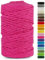 Netuno 1x corda macramè colorata fucsia 5 mm 100 m filo macrame corda di cotone filato di cotone cordoncino corda per lavori uncinetto ferri da maglia gomitolo macramè cordino macramè