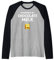 Shaker au chocolat au lait, au chocolat et au chocolat Manche Raglan