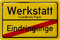 LANOLU Retro Blechschild Werkstatt Eindringlinge, Papas Werkstatt Schild, Geburtstagsgeschenk für Vater zum Geburtstag und Vatertag - Geschenkidee und Vatertagsgeschenk, 20x30cm