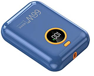 100W Carga súper rápida 30000mAh Power Bank para Huawei P40 Laptop Powerbank Cargador de batería Externo portátil para iPhone Xiaomi Azul Oscuro