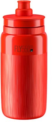 Elite Fly Tex Bouteille d'eau Mixte, Rouge, 550 ML