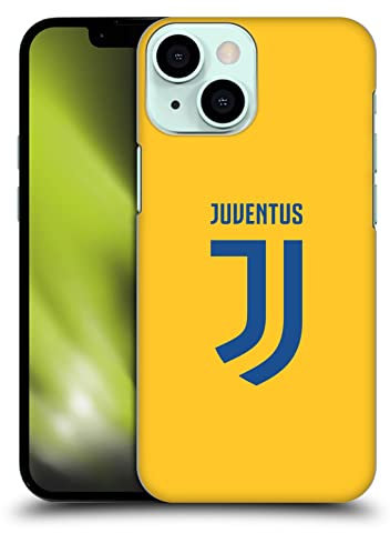 Head Case Designs Licenza Ufficiale Juventus Football Club Fuori Casa 2017/18 Race Kit Custodia Cover Dura per Parte Posteriore Compatibile con Apple iPhone 13 Mini