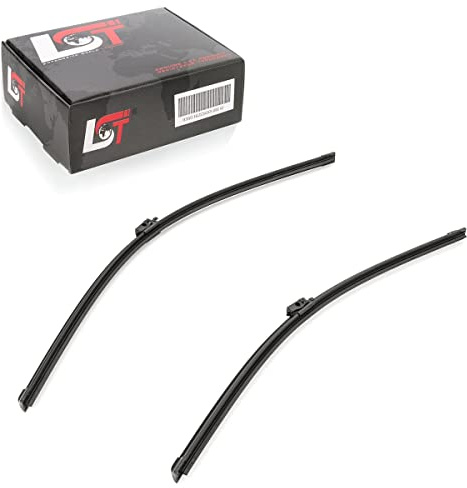LST Scheibemwischer Set Vorne für Frontscheibe, Wischerblätter Set 650mm und 550mm, kompatibel mit Mercedes-Benz GLE V167 C167 GLS X167