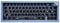 BOYI GMK67 65% Hot-Swappable Mechanical Keyboard Kit-Bluetooth 5.0/2.4G/Type-C Tri-Mode,RGB Backlit,Gasket Mount,DIY Custom Kit with Knob&EVA Sound Insulation Mat(Blue)