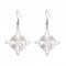 Hexenknoten Halskette für Frauen Irischer Keltischer Knoten Dreifaltigkeit Pentagramm Mond Ankh Kreuz Triquetra Dreifaltigkeitsknoten Wikinger Halskette Amulett Wiccan Schmuck (Witch's Knot Silber)