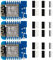APKLVSR 3 Stück NodeMcu mit ESP ESP-12F Lua Modul CH340G WLAN für Arduino IDE（Micro USB Port）
