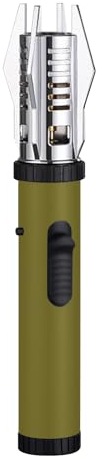 Changtai Stab Feuerzeug Jetflamme, Gas Sturmfeuerzeug Nachfüllbar Windproof Lighter Flamme Einstellbar Lang Feuerzeuge für Kerzen Küche Camping Grill Kamin Ofen Feuerwerk Geschenk für Männer