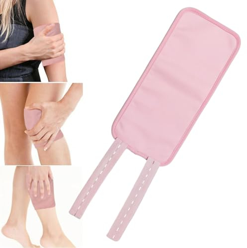 Rizinusöl-Packungskompresse,Packung mit ätherischen Rizinusölen - Wiederverwendbare Kompressionspolster-Beinwickel, Rizinusölpackungen für das Knie, helfen beim Schlafen Anulely