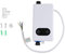 Calentador de Agua Caliente Instantáneo de 220 V, Calentador de Agua Caliente Instantáneo de Temperatura Constante de 3400 W, Mini Calentador de Agua Eléctrico sin Tanque,