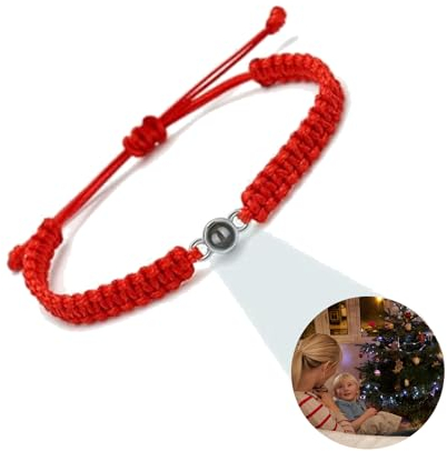 Personalisiertes Armband Personalisiertes Projektionsarmband mit Foto Personalisierte Geschenke Mit Bild und Verschiedenen Projektionsarmbandfotos in Stein Muttertagsgeschenke für Mama, Papa, Freund u