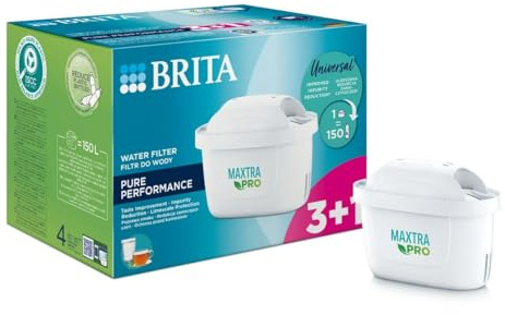 Brita Filter für Filterkanne MX+ Pro, 4 Stück