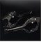 FEILIVCI Bremshebel Für Aprilia SX125 SX 125 2021 Motorrad Kurzer Langer Verstellbarer Bremskupplungshebel(Black 177mm)