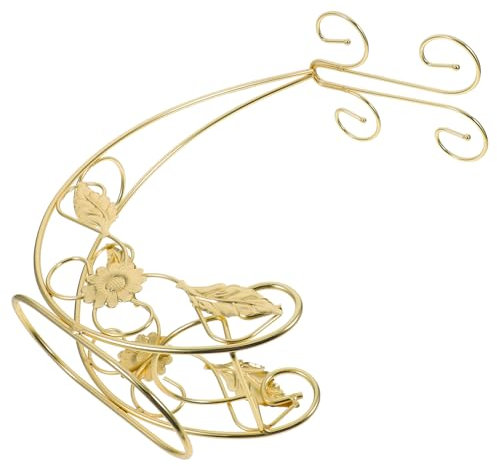 HOLIDYOYO Portabicchieri Da Vino Sospeso Stile Moderno e Salvaspazio Per Casa Bar e Ristoranti Supporto Elegante Per Bicchieri Da Vino Espositore Decorativo Per Raccolta Di Vini