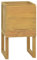 JUDYY Badschrank 45x45x75 cm Massivholz Teak, Bad Kommode, Badezimmer Möbel, Badzimmer Schrank, Aufbewahrungsschrank, Bad Schrank - 338246