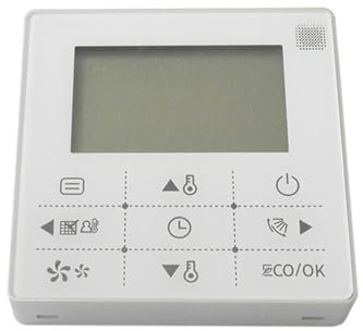 SANRLO Placa de control de aire acondicionado con conductos con pantallas táctiles y modelos multifuncionales para aire acondicionado