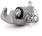 Rear Right Drivers O/S Brake Caliper for VW, Caddy 2004-2015