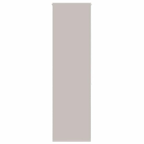 Gecheer Tenda a Rullo per Doccia, Privacy Totale Salvaspazio con Meccanismo Avvolgibile 60x240 cm Tessuto 56 cm in PEVA con Binario in Alluminio per Bagno