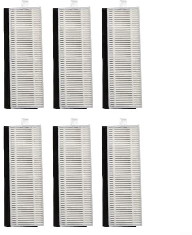 Cleansing Power 6er-Pack kompatible Filter für ILIFE V3x Wischroboter u