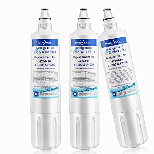 4204490 Wasserfilter Ersatz für Sub-Zero 4204490, 4290510 Kühlschrank-Wasserfilter, 3 Stück
