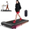MettleMatic Laufband für Zuhause - 1-6km/h Walking Pad mit 7% Neigung und Fernbedienung,Kompaktes Laufband Schreibtisch stoßdämpfend und leise