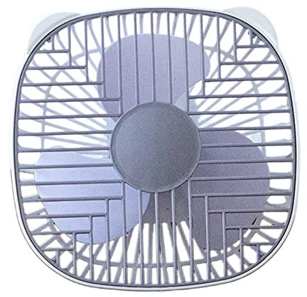 YIGZYCN Ventilador de techo portátil de 7 pulgadas con USB para interiores, camping, exteriores, cenador, carpa, toldo, ventilador de mesa de 5 V