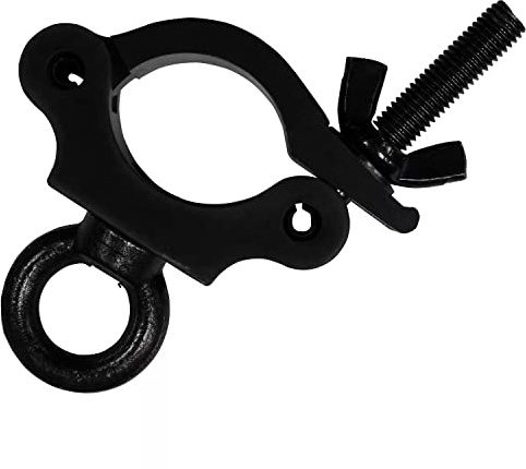 Odyssey LACPE30B Aluminum Pro Narrow Clamp with Eye Bolt, Black