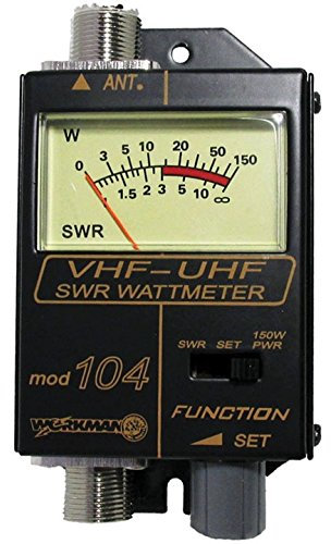 Workman 104 SWR / Power Meter for VHF / UHF Ham / CB Radio