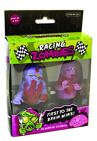 Gift Republic Racing diseño de Zombies, Multicolor, 2 Piezas