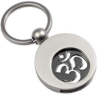 Hochwertiger Schlüsselanhänger mit Einkaufswagenchip (Yoga)