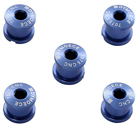 Dymoece Doppia Corona Bulloni 7075 Lega di Alluminio per Strada MTB M8 Guarnitura