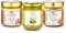 Brontedolci Lot de 3 boîtes de 190 g de crème à tartiner 40 % de noix