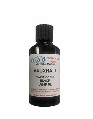 TOUCH UP PAINT FOR VAUXHALL ALLOY WHEEL CAR PAINT 30ML TOUCH UP BOTTLE (JUST PAINT)
