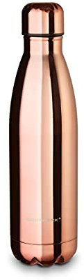 ECHTWERK Trinkflasche Shiny, Kupfer-Edition, Thermosflasche, Isolierflasche, BPA-frei, Auslaufsicher, Bruchsicher, Flasche für Sport/Uni/Schule/Outdoor, 500 ml