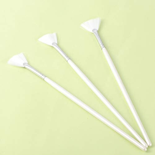 Fan, 6pcs Fan for Facials, Soft Facial Makeup Tools for Chemical Peel, and Facial Gels