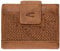camel active Wave Damen Geldbörse Portemonnaie RFID Leder Mittelgroß Cognac Braun