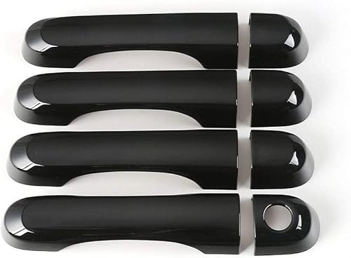 hippoca Copri Maniglia per Porta Trim per Jeep Renegade 2015 2016 2017 2018, Auto Maniglie Esterne Porte Adesivi Styling Accessori