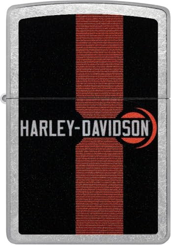Zippo Harley-Davidson Logo Design Street Chrome Pocket Lighter