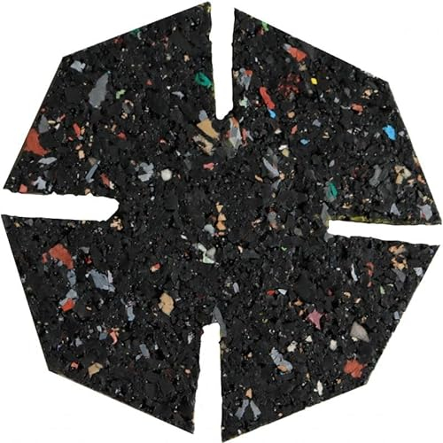 Jouplast Rubber Vibration Damper | Acoustic Rubber Cushion for Paving Riser Pedestal | Pack of 100