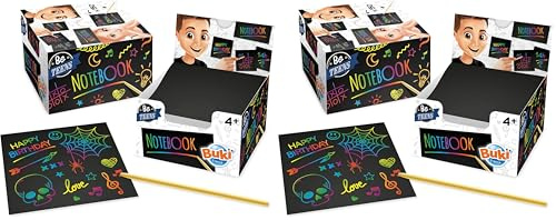 Buki - NB001 - Scratch notebook (Lot de 2)