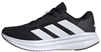 adidas Galaxy 7 Running Shoes, Scarpe da Corsa Uomo, Core Black Cloud White Carbon, 46 2/3 EU