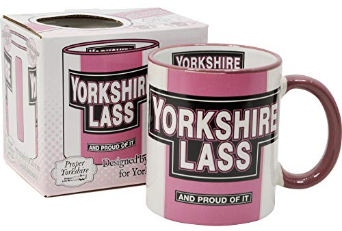 Kapow Gifts Yorkshire Lass Mug - Gift for her Mother Mum Sister Friend