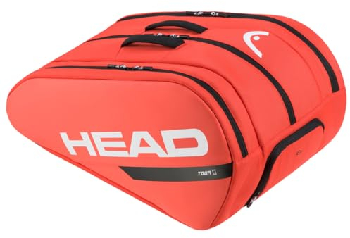 HEAD Unisex-Adult Tour Padel Bag L Padeltasche, Fluo Orange, L