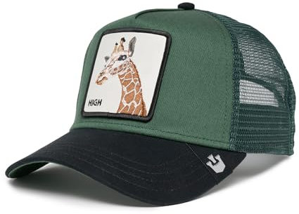 Goorin Bros. Unisex-Erwachsene The Farm Original Adjustable Snapback Trucker Hat Baseballkappe, Wald (die Giraffe), Einheitsgre