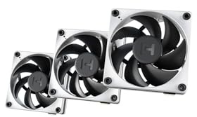 Hyte Thicc Fp12 Processore Ventilatore 12 Cm Nero, Bianco 3 Pz (hyte Thicc Fp12 120mm Pwm Fan 3pk + Np)