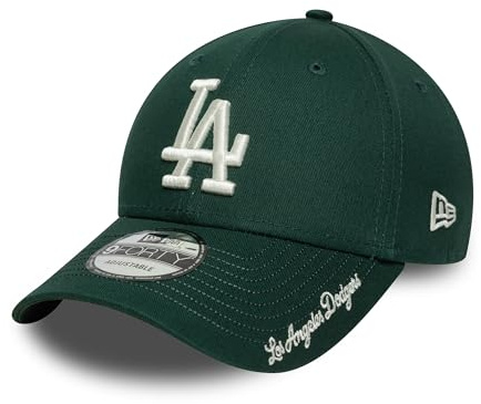 New Era 9Forty Strapback Cap - Visor Script LA Dodgers