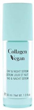 Etre Belle Collagen Vegan Peptide Serum 2×30 ml | Strafft & glättet sichtbar | Vegane Collagen-Aminosäuren + Peptide + Hyaluron | Für glatte & jugendlich frische Haut | Nachhaltiges Refill-System