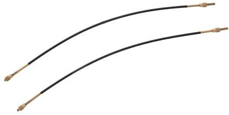 Healifty Cello Schwanzkordel Präzise Verarbeitung 2 Stück aus Stahl Draht Vielseitiger Sitz 4/4 und 3/4 Modell Geeignet für Cello Zubehör und Ersatzteile